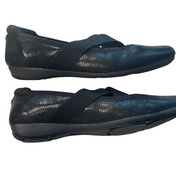 ANNE KLEIN Flats – Comfort Slip-On, Black Straps, Sz 6.5, NWOT, Travel-Ready - Picture 5 of 7